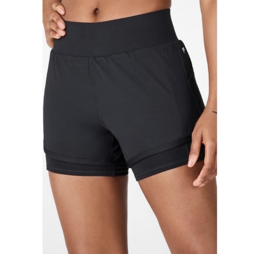 Fabletics Olesia Running Overlay shorts!